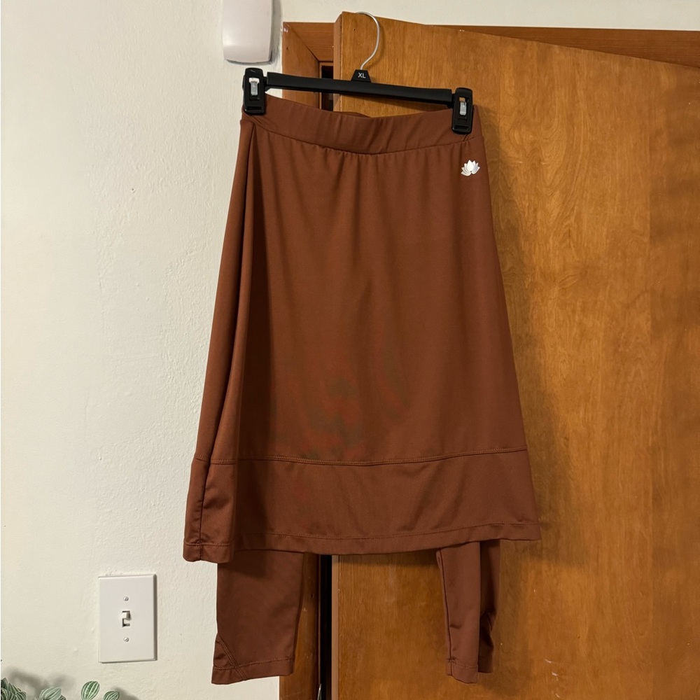 brown snoga athletics skirt